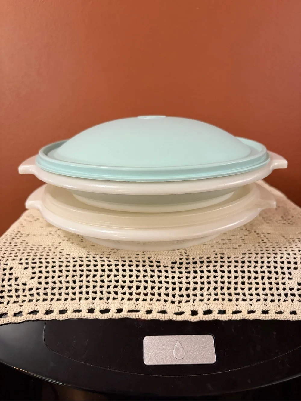 Tupperware Compartment Dishes with Lids